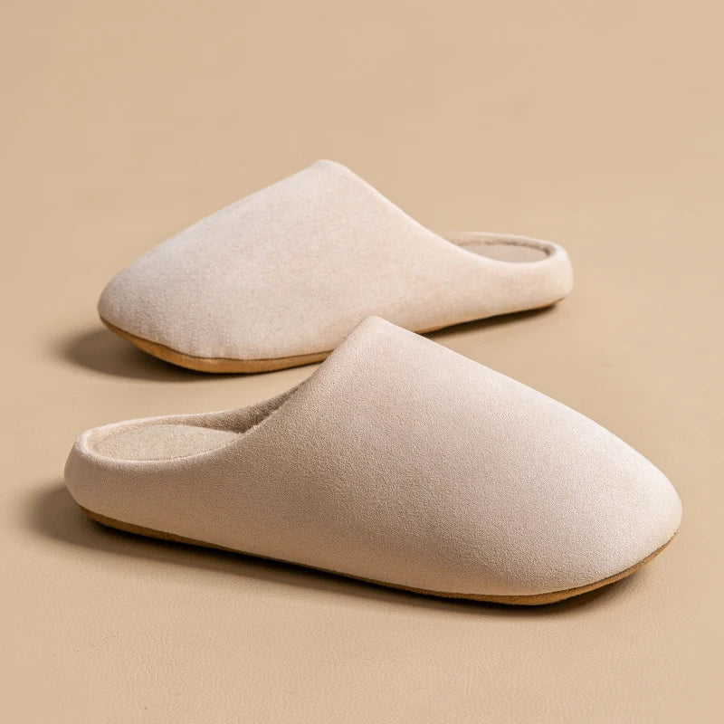Women's Indoor Slippers Lightweight Foam Comfort Sole Beige