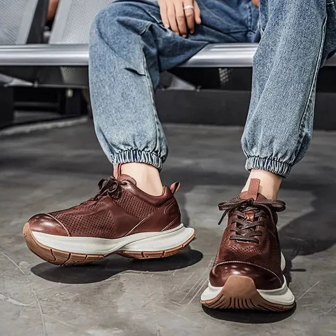 Nexus Men's Leather Sneakers