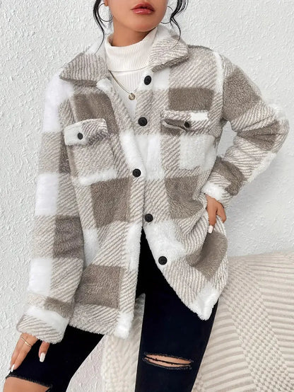 Women's Fleece Jacket Soft Warm