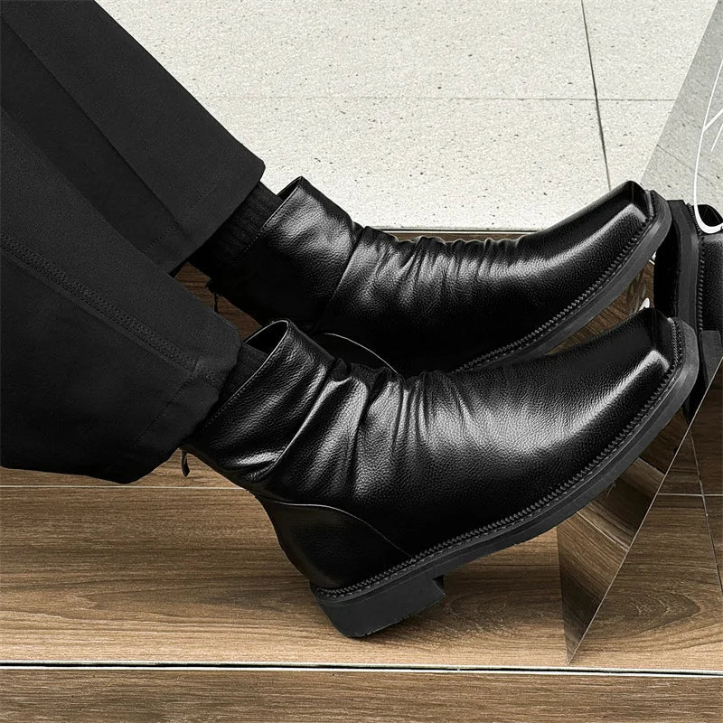 Brunello Men's Leather Boot