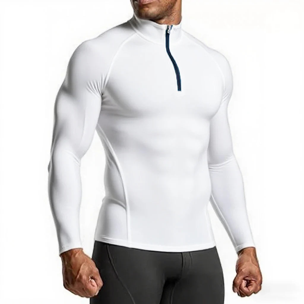 Nova Men's Compression Half-Zip Shirt
