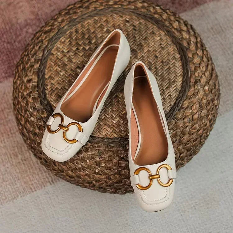 Women's Low Heel Cushioned Flat Sandals