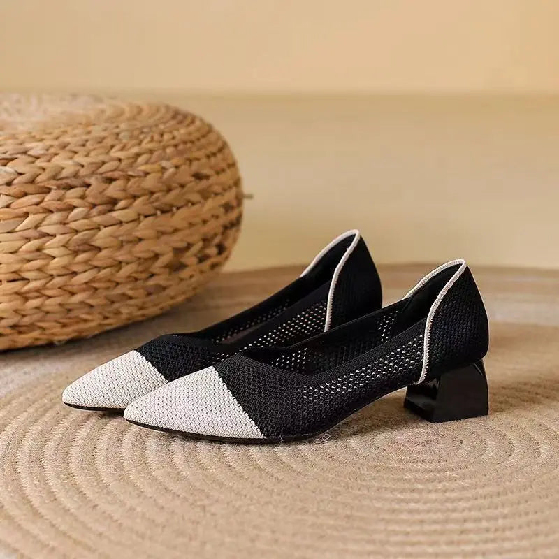 Savina Block Heel Pumps - Jack Hafford