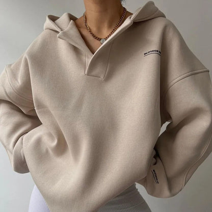 Women's Oversized Drop Shoulder Hoodie