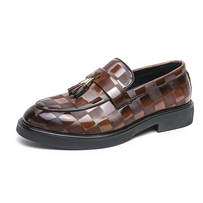Hollis Men's Leather Formal Shoes Black