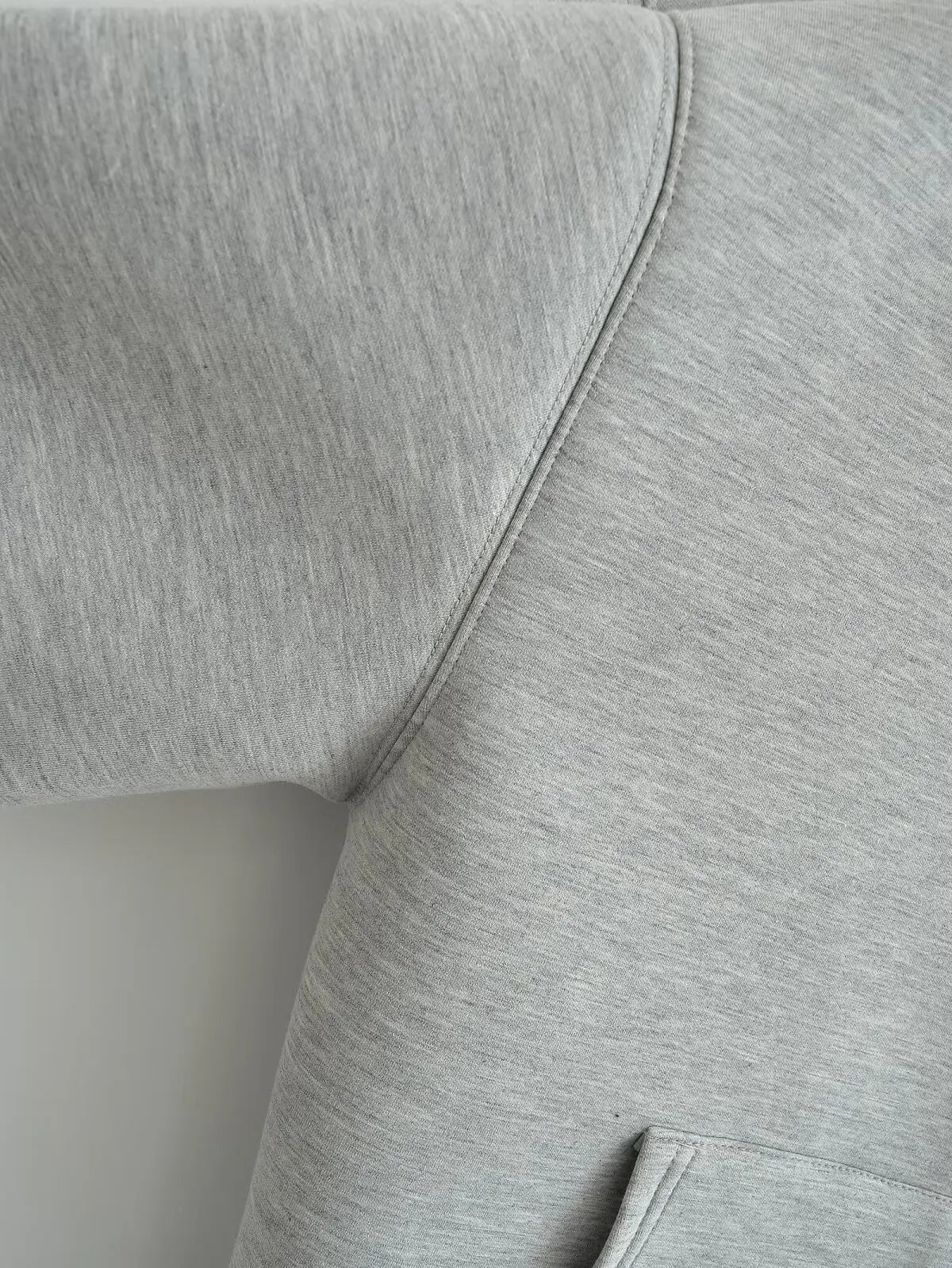 Women's Oversized Zip Hoodie Cotton Casual Black