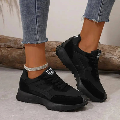 Women's Lace Up Sneakers Sporty Trainers