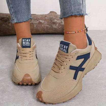 Women's Lace Up Sneakers Sporty Trainers