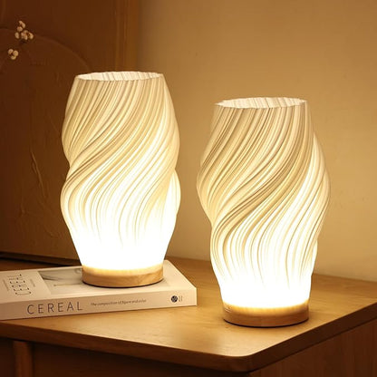 Modern Swirl Led Table Lamp - Vonnera