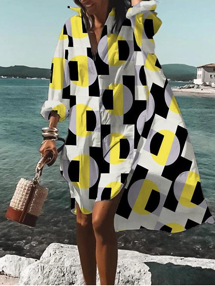 Women's V-Neck Dress