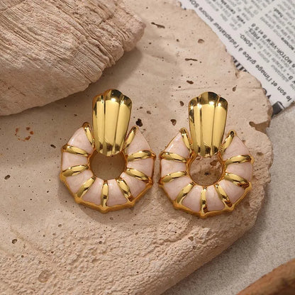 Clara Glaze Hoop Earrings - Jack Hafford