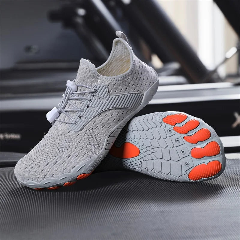 Men Women Zero Drop Trail Running Shoes Wide Toe Box Non Slip - Vonnera