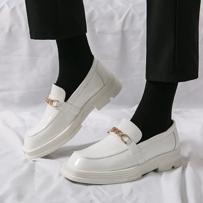 Men's Leather Slip On Shoes