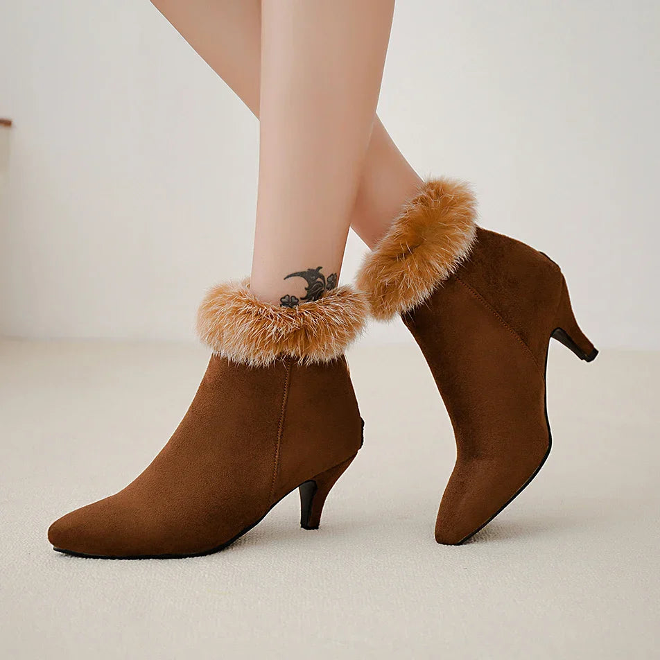 Women's Fur Ankle Boots
