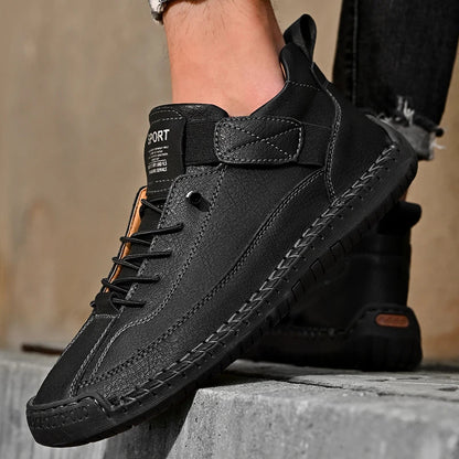 Men's Walking Sneakers Moc Stitching Durable Outsole Comfortable