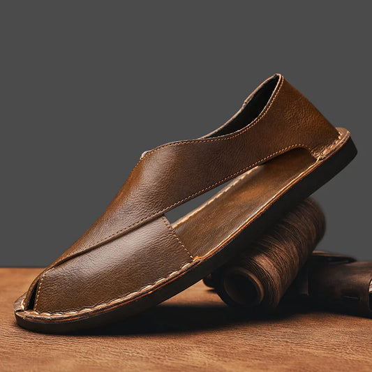 Lincoln Women's Leather Sandal - Vonnera