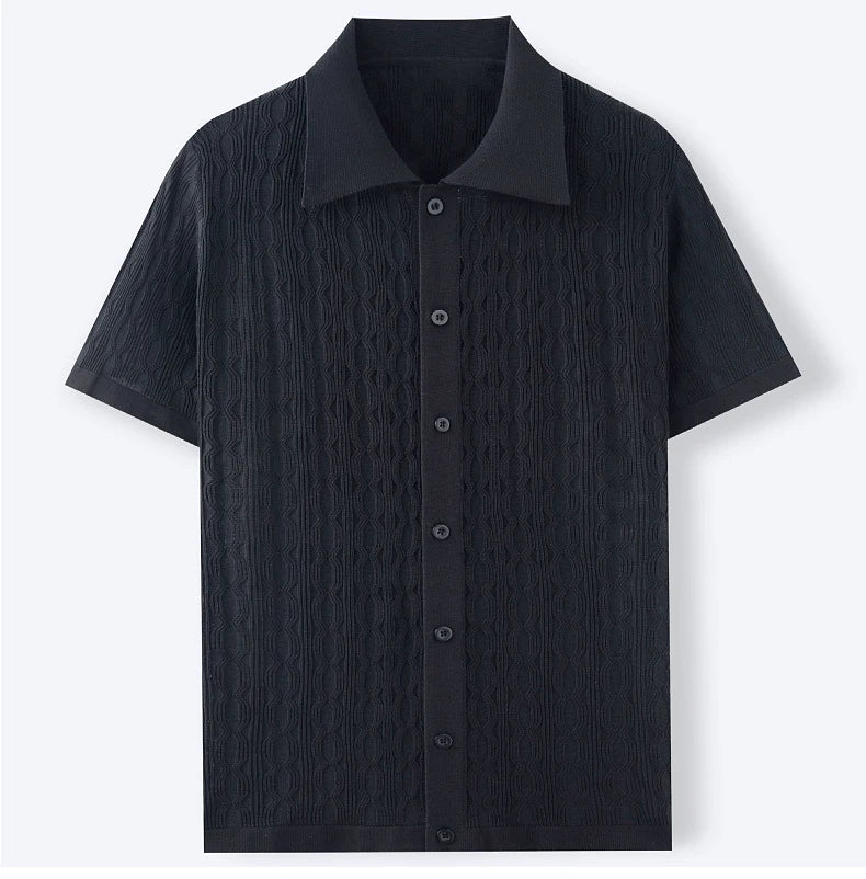 Men's Knit Polo Shirt