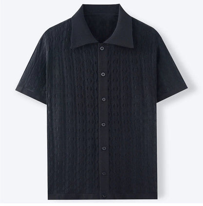 Men's Knit Polo Shirt