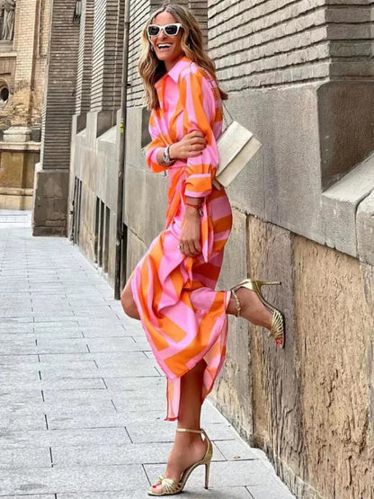 Women's Summer Dress Vibrant Multicolor - Vonnera