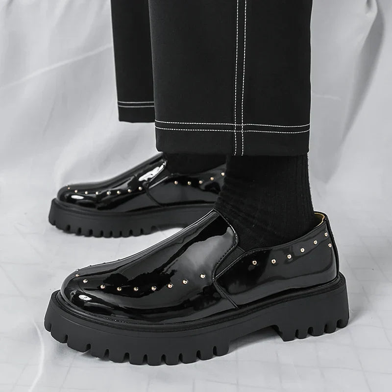 Men's Leather Wedding Dress Shoes