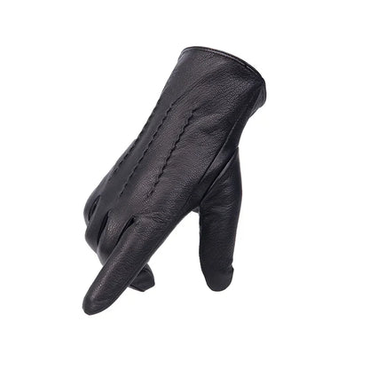 Heritage Faux Leather Gloves