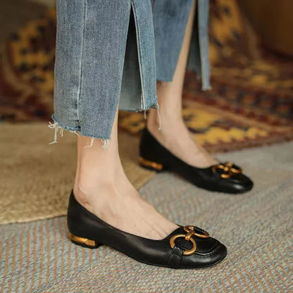 Women's Low Heel Cushioned Flat Sandals