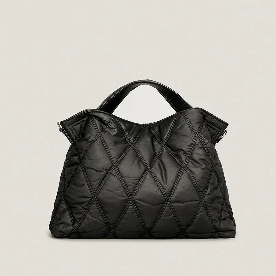 Women's Quilted Slouchy Tote Bag Everyday - Vonnera