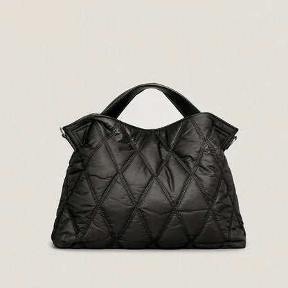 Women's Quilted Slouchy Tote Bag Everyday - Vonnera