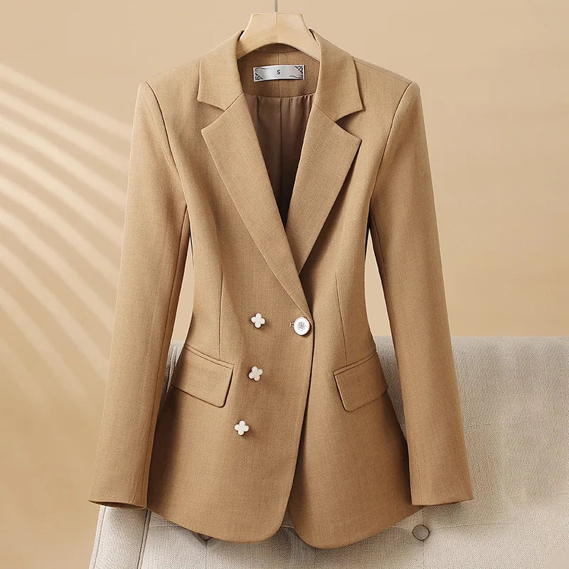 Women's One Button Blazer - Vonnera