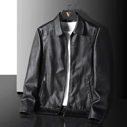 Ravanzo Men's Faux Leather Jacket - Vonnera