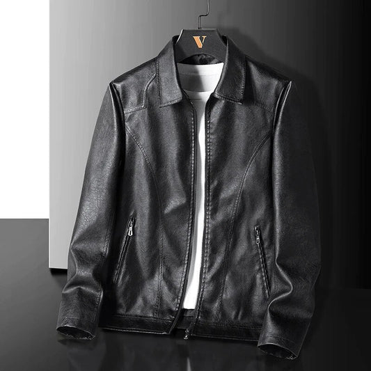 Ravanzo Men's Faux Leather Jacket - Vonnera