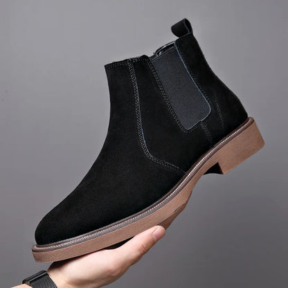 Bennett Men's Suede Chelsea Boots Brown