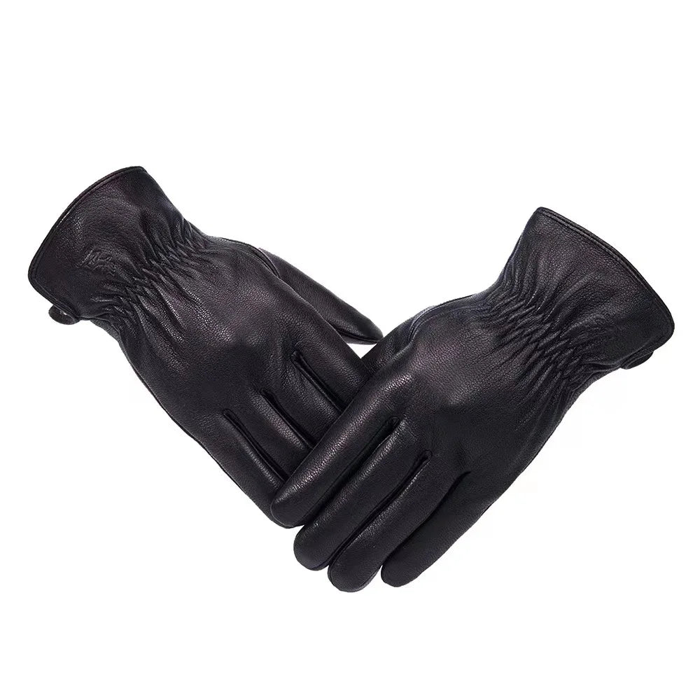 Heritage Faux Leather Gloves