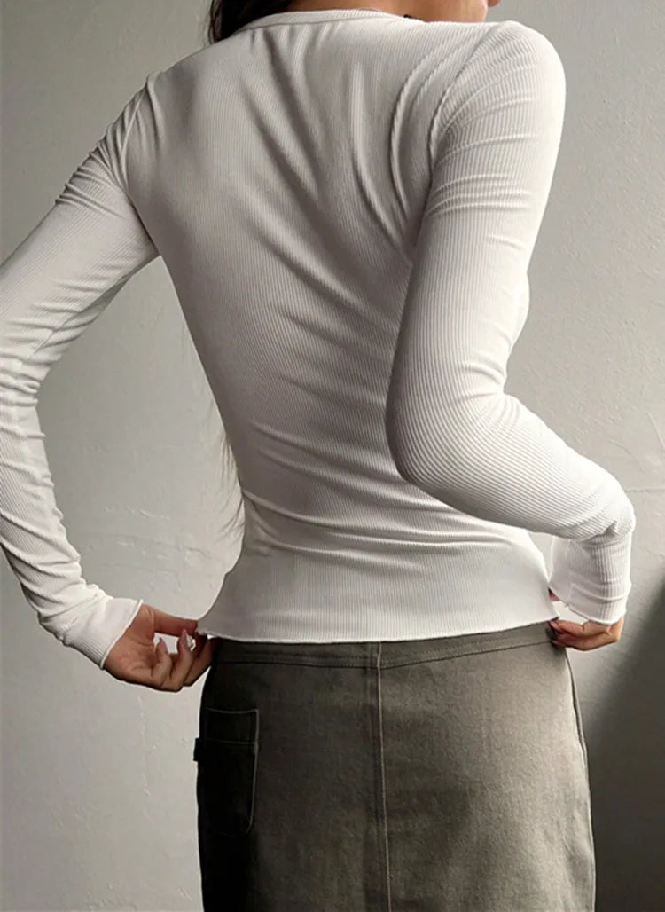Minimalist Men's Henley Shirt