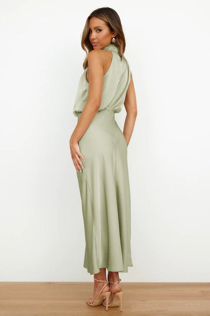 Women's Halter Evening Dress