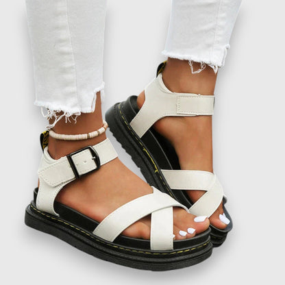 Women's Adjustable Teal Sandals