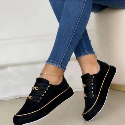 Women's Slip-On Shoes Elegant Leather