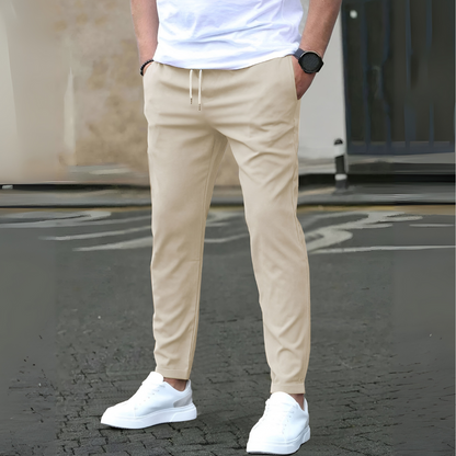 Men's Slim Fit Drawstring Pants