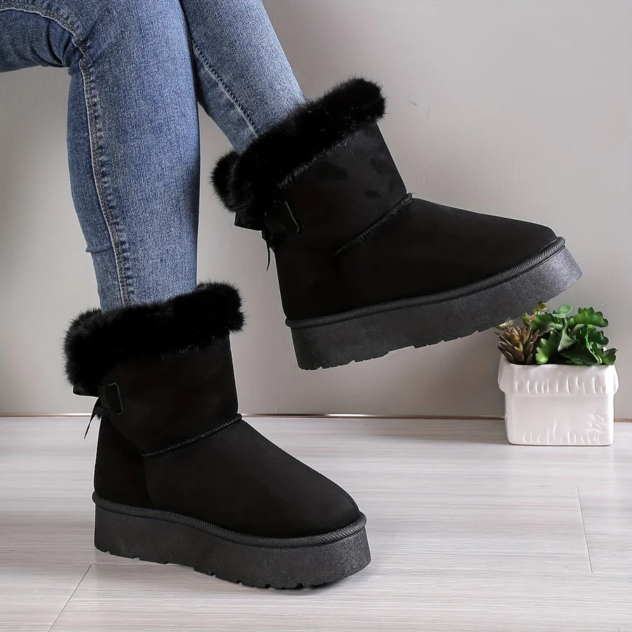 Women's Slip-On Winter Boots Comfortable Insulated - Vonnera