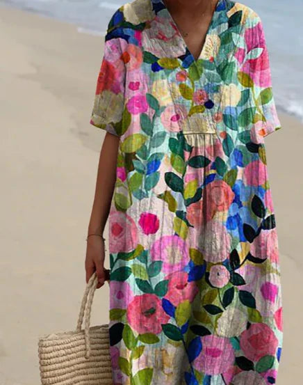 Women's Floral Comfort Dress