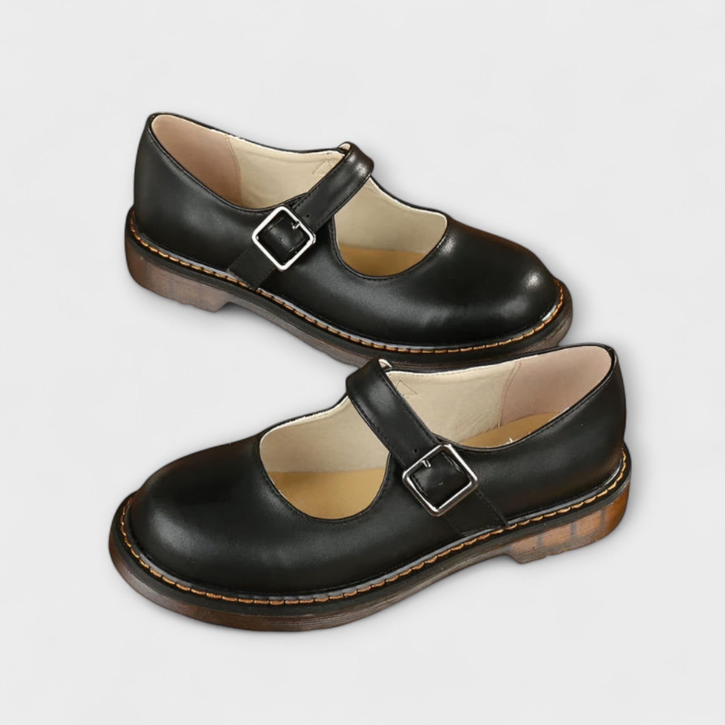 Women's Mary Jane Shoes Adjustable Buckle