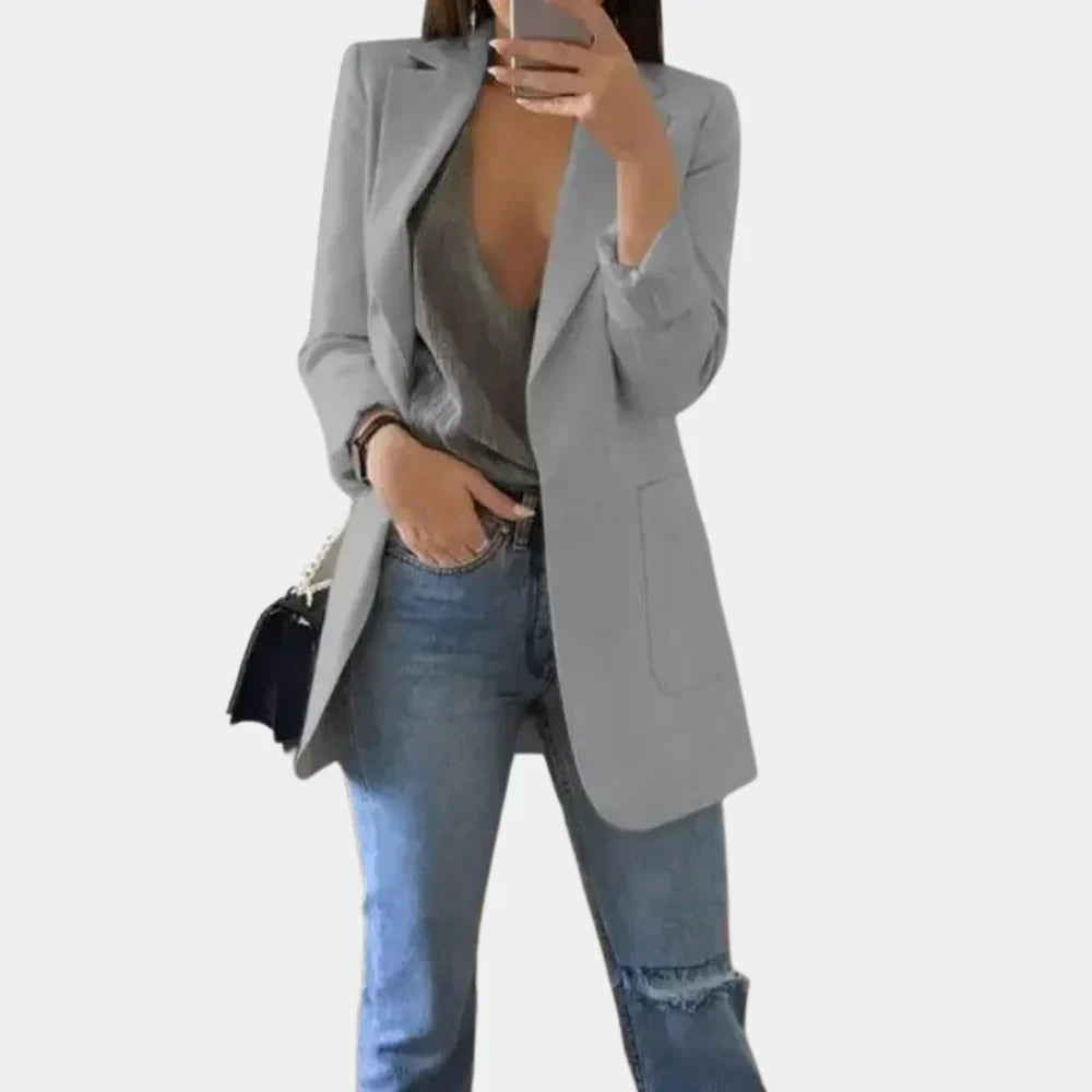 Women's Slim Fit Blazer Timeless Elegant Design