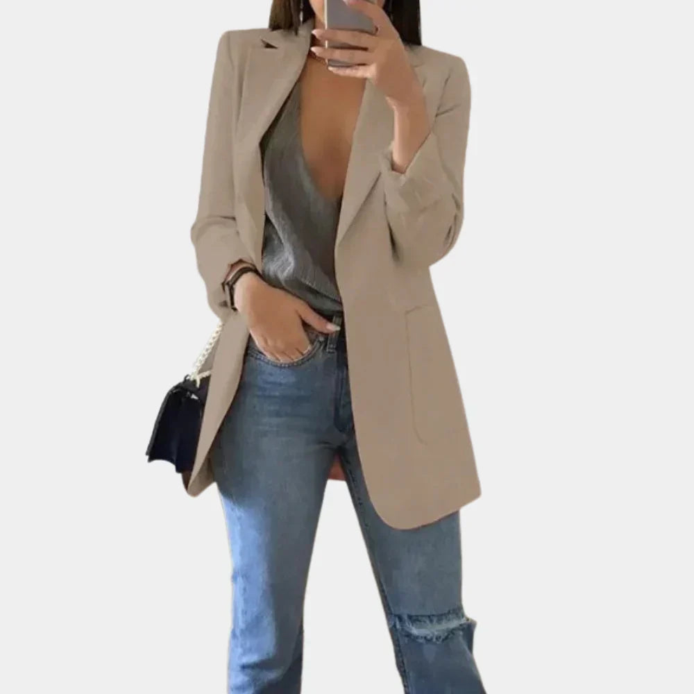 Women's Slim Fit Blazer Timeless Elegant Design
