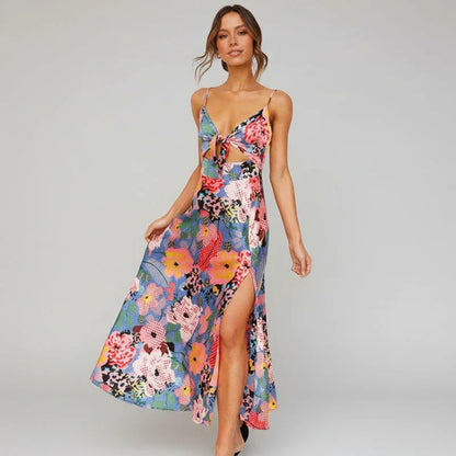 Women's Spaghetti Strap Midi Dress