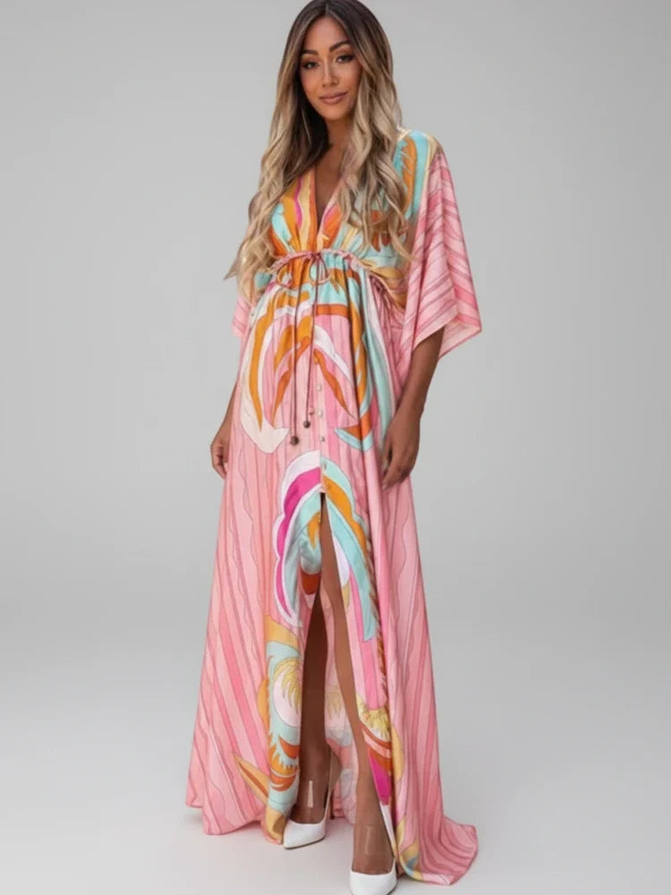 Women's Split Thigh Maxi Dress - Vonnera