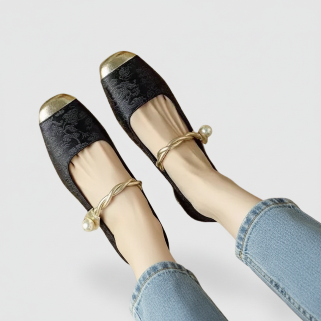 Orthopedic Mary Jane Shoes Adjustable Ankle Strap - Vonnera