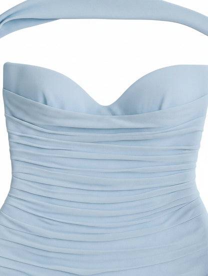 Women's Strapless Bodycon Maxi Dress