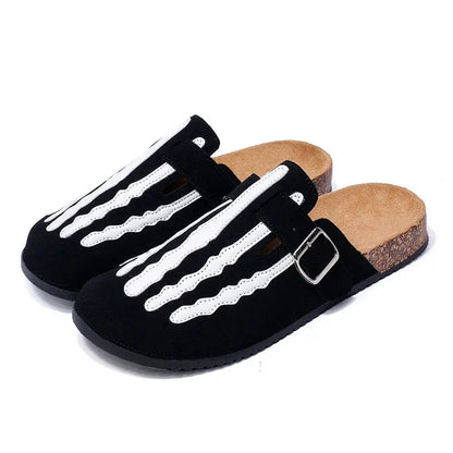 Men's Striped Cork Clogs Comfortable Footwear - Vonnera