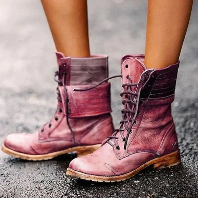 Women's Ankle Boots Comfortable Versatile - Vonnera