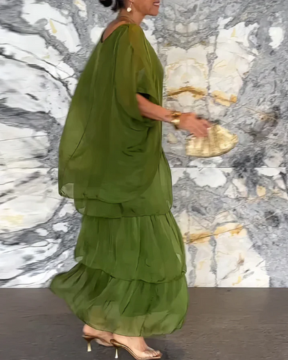 Elegant Women's Long Flowing Dress